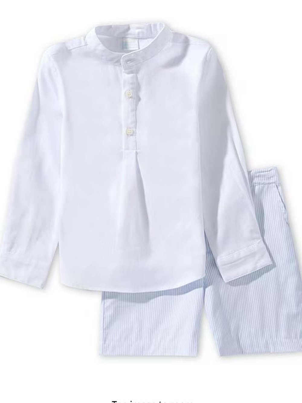 Edgehill Collection
Little Boys Woven Long Sleeve Shirt & Shorts Set